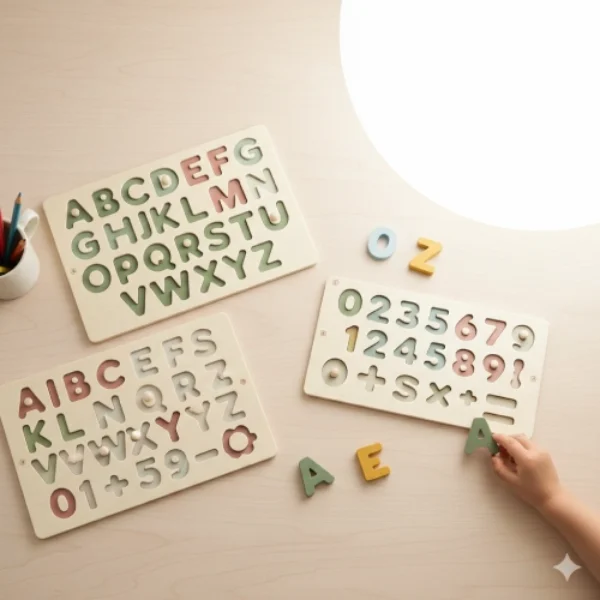 Alphabet & Number Puzzles