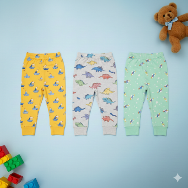 Pajama Pants- Pack of 3