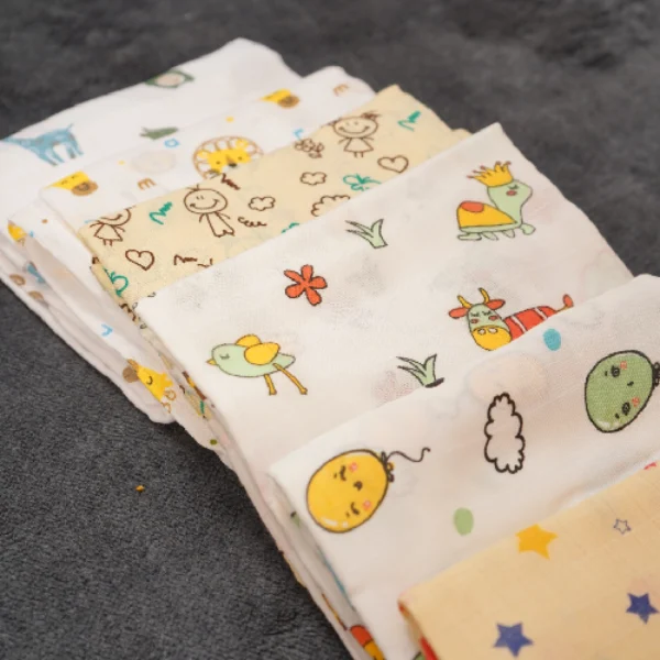 Soft Cotton Muslin Towels – Baby Bath Essential