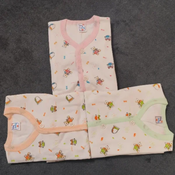 Baby Cartoon Print Cotton Jabla