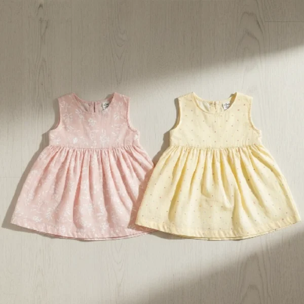 Muslin Cotton Frocks – Pack of 2