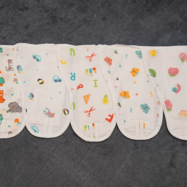 Soft Cotton Baby Langot / Nappy – Printed Multi-Design Combo Pack