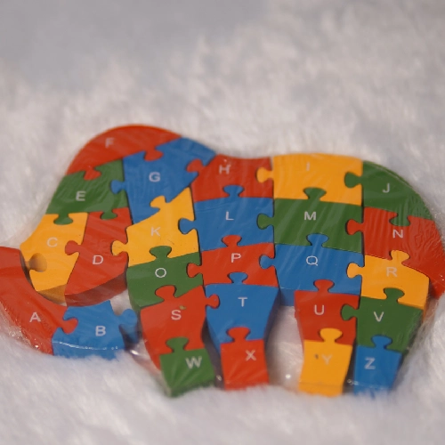 elephant alphabet puzzle