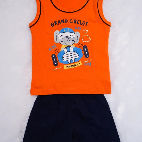 sleeve less tshirt and short